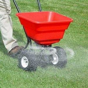 Садовая тележка-сеялка (20 л) оранжевая Садовая тележка-сеялка (20 л) оранжевая