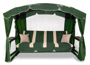 Садовые качели СИНГАПУР Зеленые