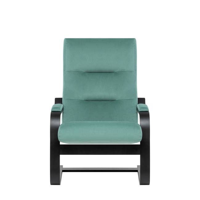 Кресло Leset Оскар Венге V43 зелёный