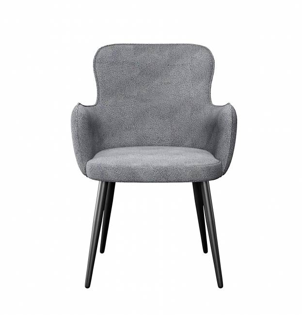 Стул DikLine 503 поворотный SB6 св.сер, ножки черные