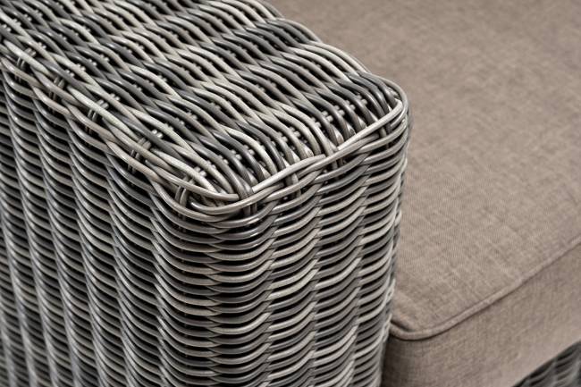 "Боно" лаунж-зона из искусственного ротанга, цвет графит