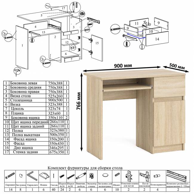 Компьютерный стол МС-1 правый с пеналом на 400 Мори цвет дуб сонома Компьютерный стол МС-1 правый с пеналом на 400 Мори цвет дуб сонома