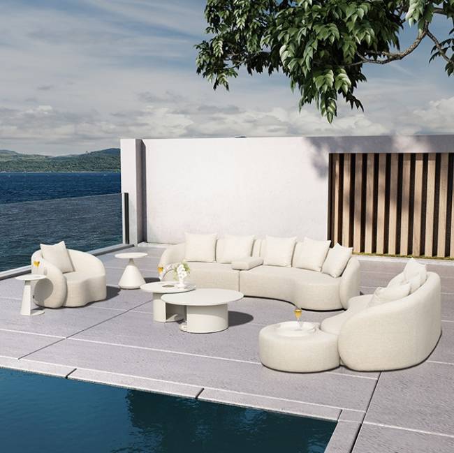 Диван модульный с подушками Cosy Modular конопляный 3600х1100х740 мм Диван модульный с подушками Cosy Modular конопляный 3600х1100х740 мм