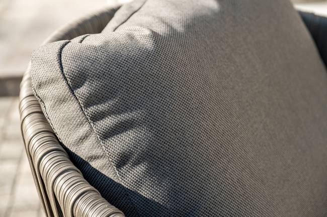 "Флоренция" лаунж-зона из искусственного ротанга, цвет графит (К)