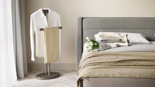 Вешалка Калифорния Напольная, венге/черный