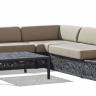 Модульный диван "Lounge Set", Базальт, Черный