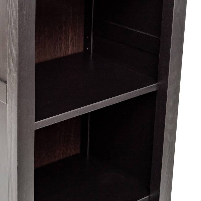 Leset Стеллаж "Мира" 490 (Стеллаж 490) Чёрный