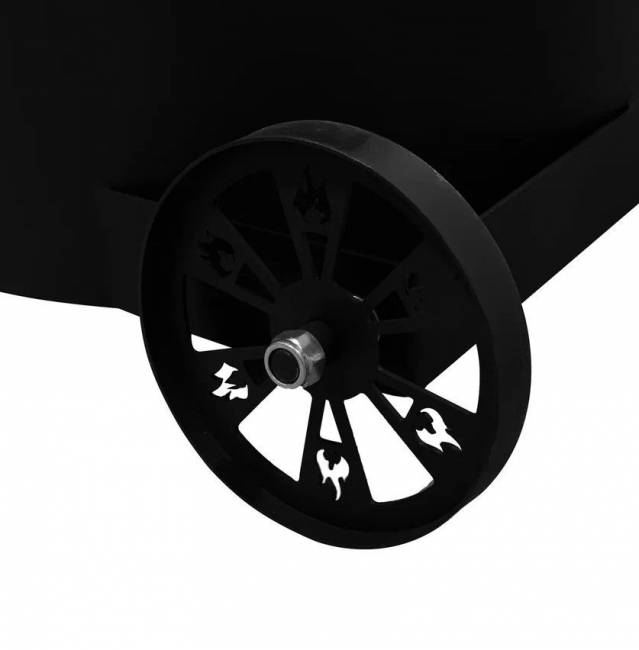 Печь-утилизатор "Zolnik", круглая, ST3, 3мм