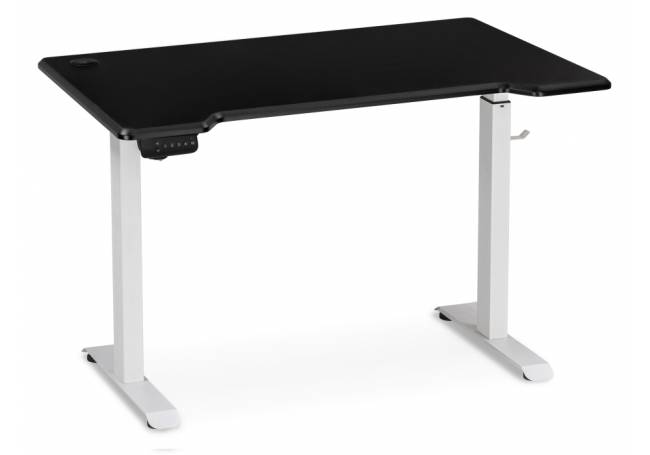 Маркос с механизмом подъема 120х75х75 черная шагрень / белый Маркос с механизмом подъема 120х75х75 черная шагрень / белый