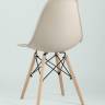 Стул Eames Style DSW бежевый x4 (разборный каркас)