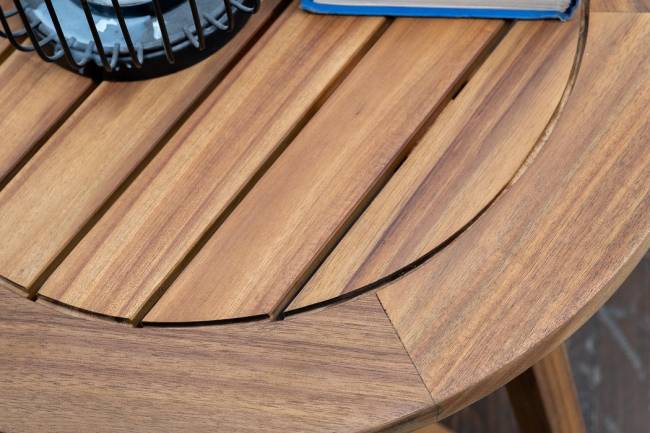 Кофейный комплект из акации DIRECTOR бежевый