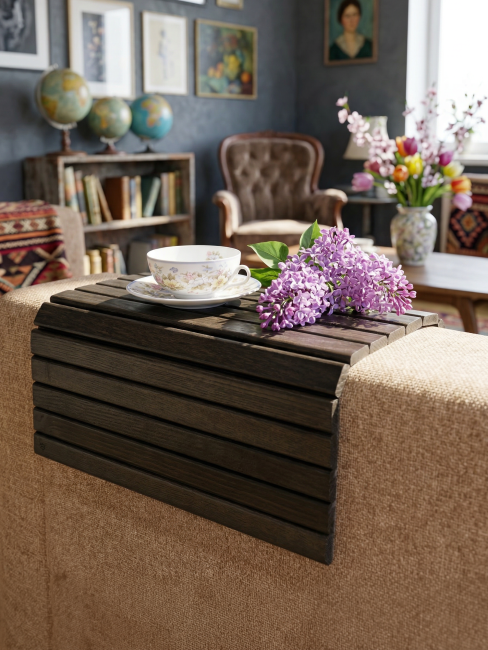 Накладка на диван П 7 венге