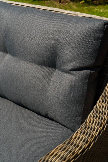 Диван 2-х местный "Венеция", коричневый