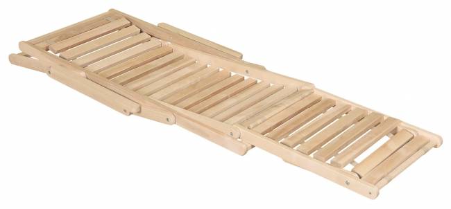 Шезлонг с подлокотниками Чивас, Натуральное дерево Шезлонг с подлокотниками Чивас, Натуральное дерево