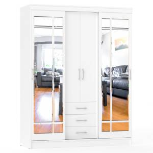 Шкаф-купе СВК-1700 цвет белый