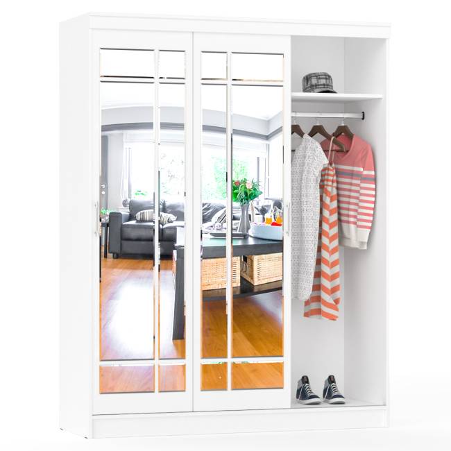 Шкаф-купе СВК-1700 цвет белый