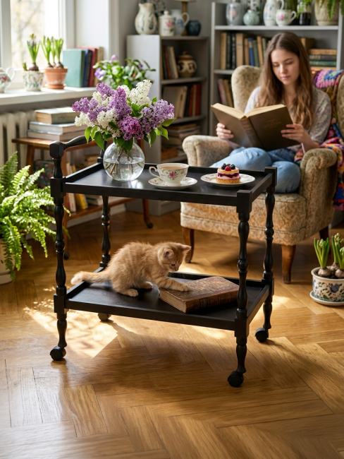 Стол сервировочный Бридж венге