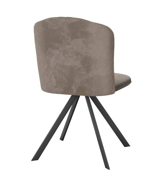 Стул DikLine 299 поворотный NS05 CAPPUCCINO/C43 капучино, ножки черные