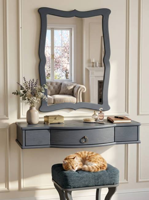 Банкетка Берже 26 серый графит