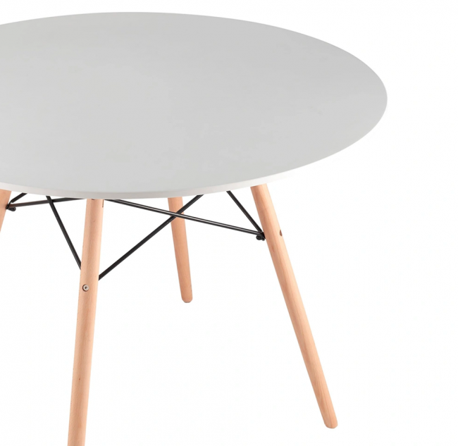 Стол EAMES белый D100 Стол EAMES белый D100