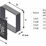 17x17 ABC белая