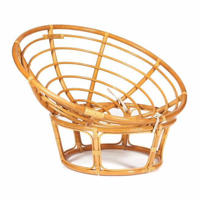Кресло PAPASAN/ПАПАСАН 23/01 W /без подушки/ 115х101х104 см, Honey (мед) Honey (мед)