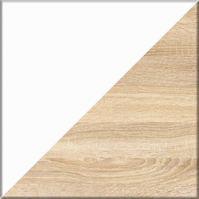 Комплект их 2-х стеллажей цвет дуб сонома/белый Комплект их 2-х стеллажей цвет дуб сонома/белый