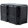 Компостер садовый 800 л MODULE IKSM800C-S411 черный