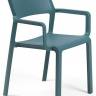 Кресло пластиковое Trill Armchair бирюзовый 585х535х825 мм Кресло пластиковое Trill Armchair бирюзовый 585х535х825 мм