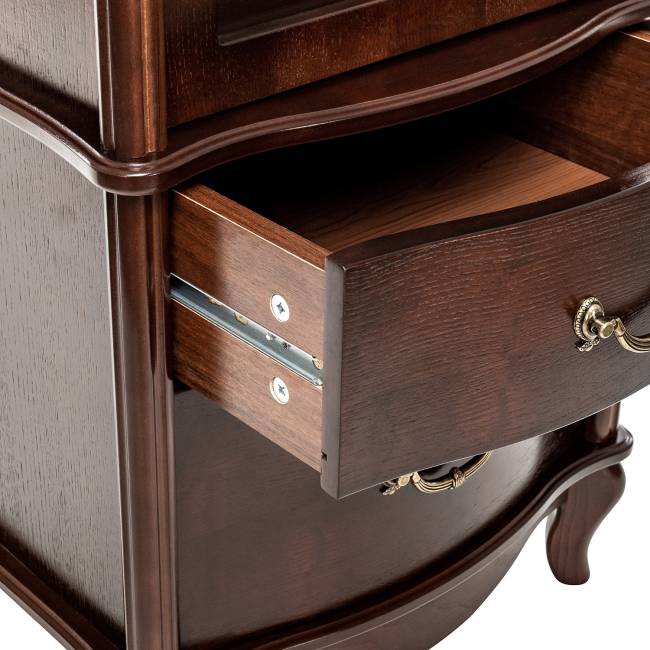 Шкаф-витрина Leset "Джульетта" Орех