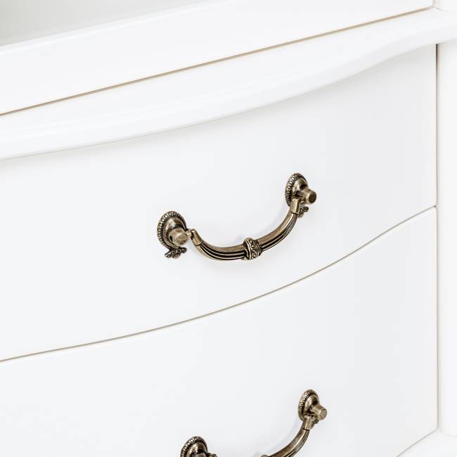 Шкаф-витрина Leset "Джульетта" Молочный дуб