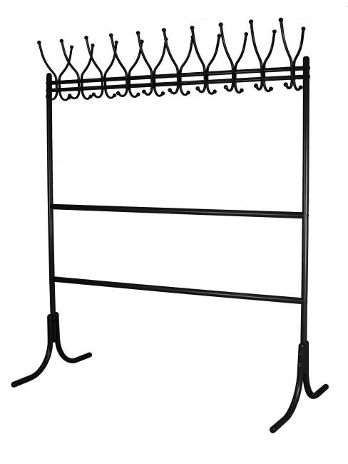 Вешалка напольная М 12 чёрный