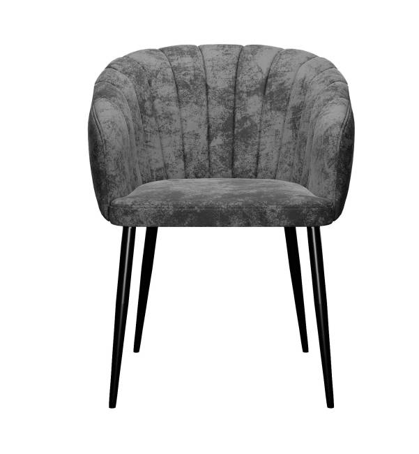 Стул DikLine 442 поворотный, M14 серый, ножки черные