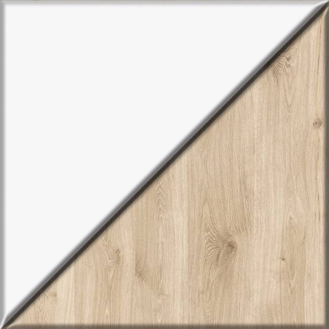 Два открытых стеллажа Эйп цвет белый/дуб белый Два открытых стеллажа Эйп цвет белый/дуб белый