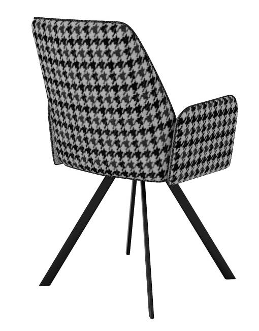 Стул DikLine 293 поворотный SB5/A3 серый, ножки черные