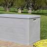 Сундук Toomax WoodLine, 420 л Светло-серый